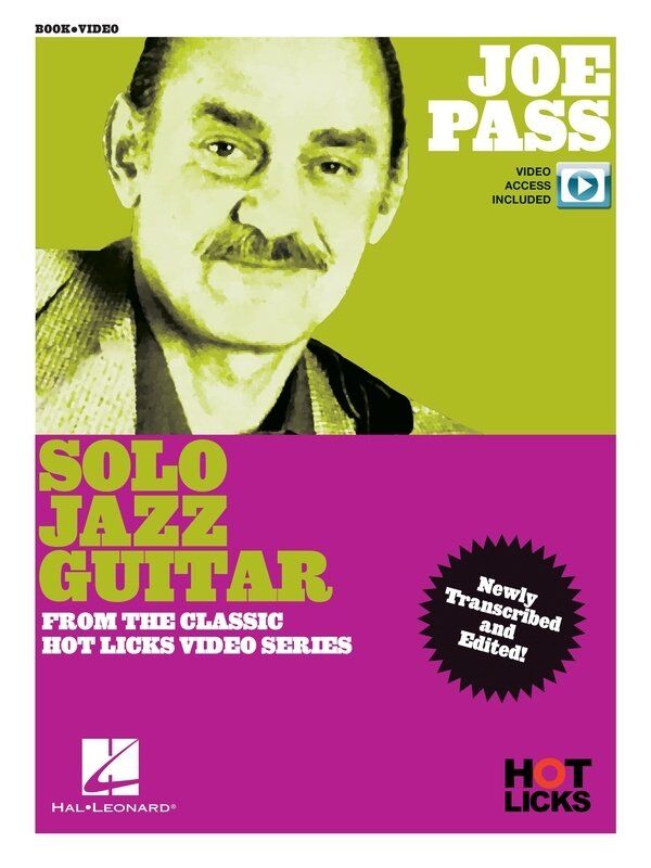 Joe Pass - Solo Jazz Guitar Book with Online Video Access