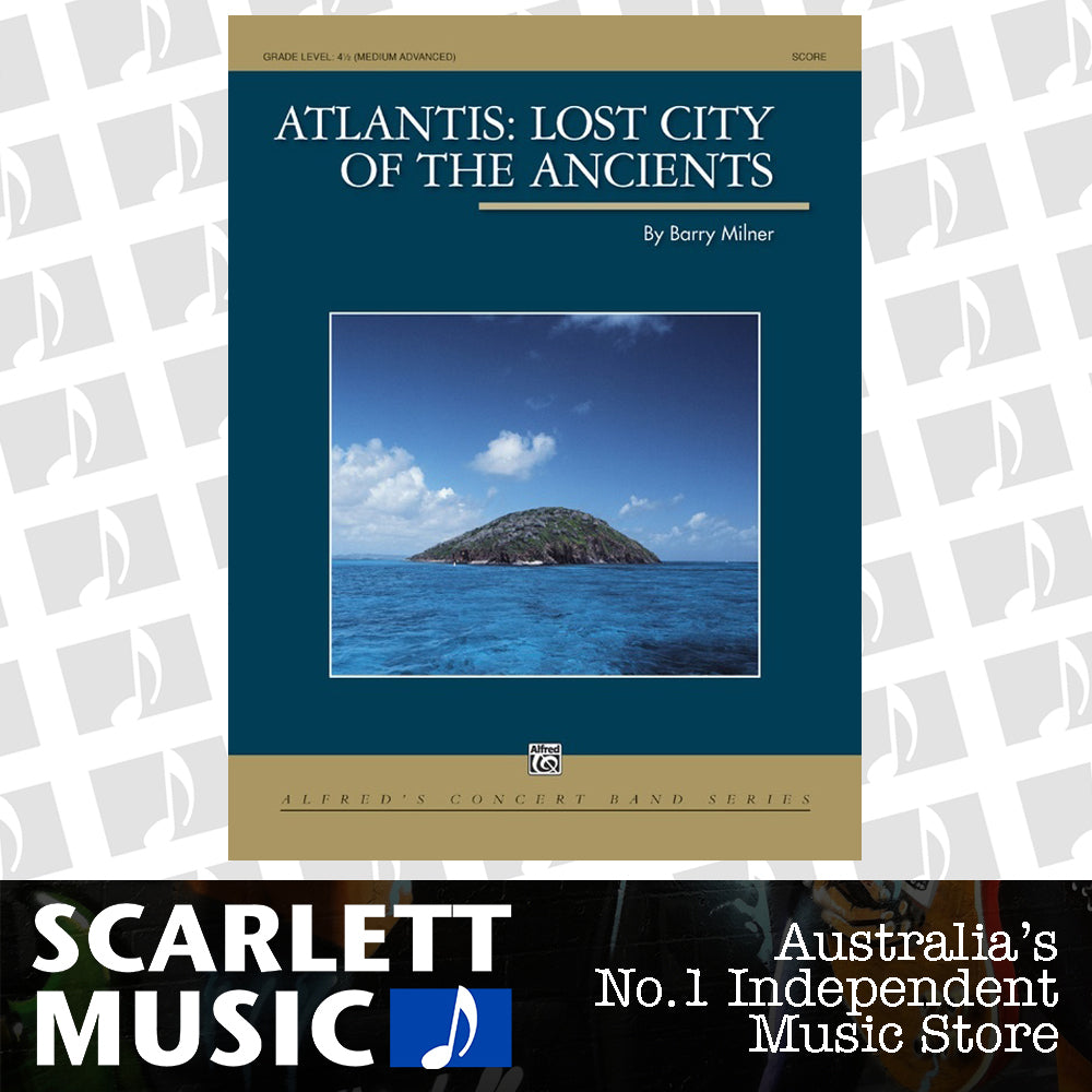 Atlantis Lost City of the Ancients Concert Band Grade 4 Score — view 2