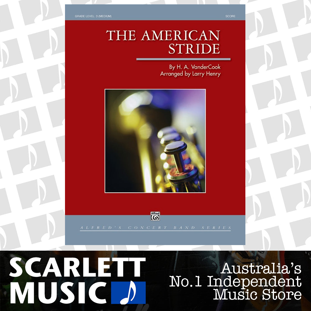 American Stride March CB Grade 3 Conductor Score — view 2