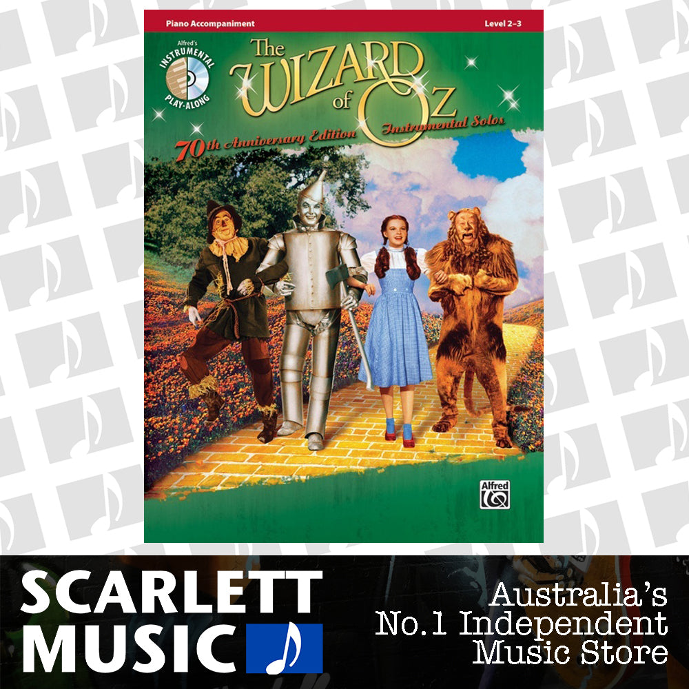 Wizard of Oz Instrumental Solos Piano Accompaniment Book/CD — view 2