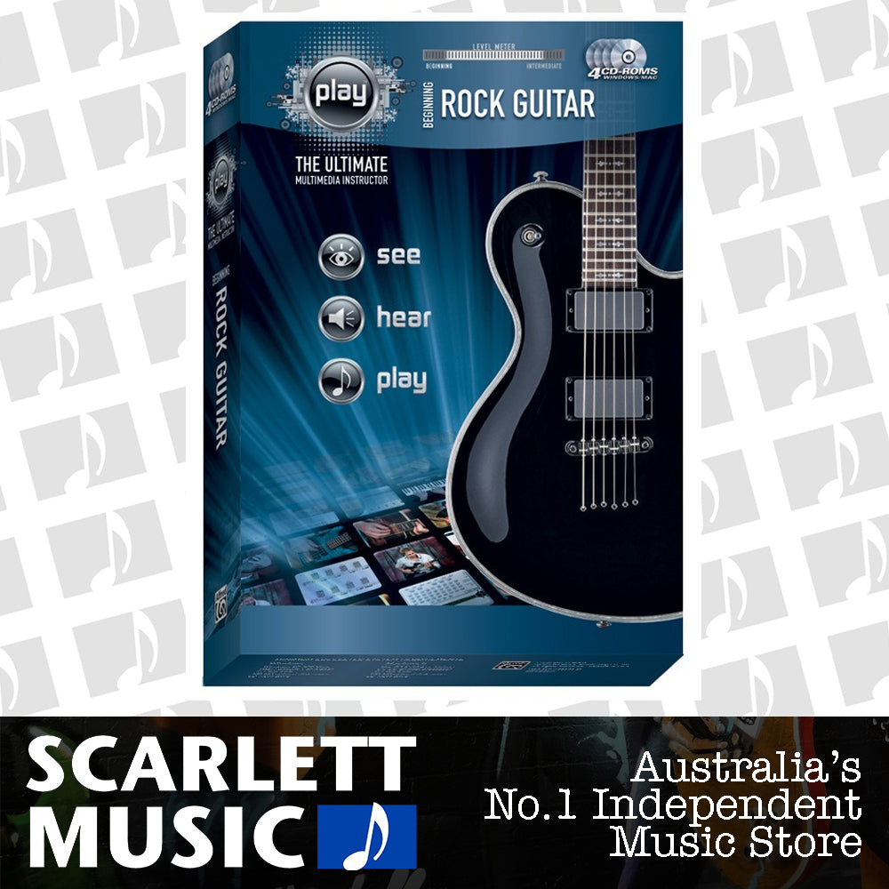 Play Beginning Rock Guitar CD Rom — view 2