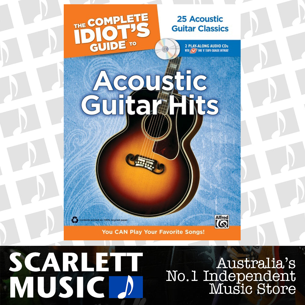 Complete Idiots Guide To Acoustic Guitar Hits BookCD — view 2