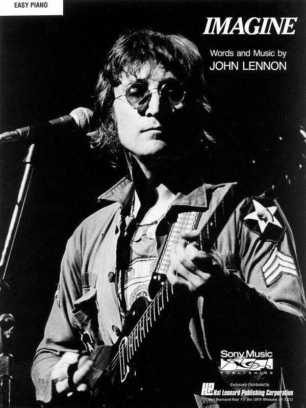 John Lennon: Imagine — Easy Piano Sheet (Hal Leonard)