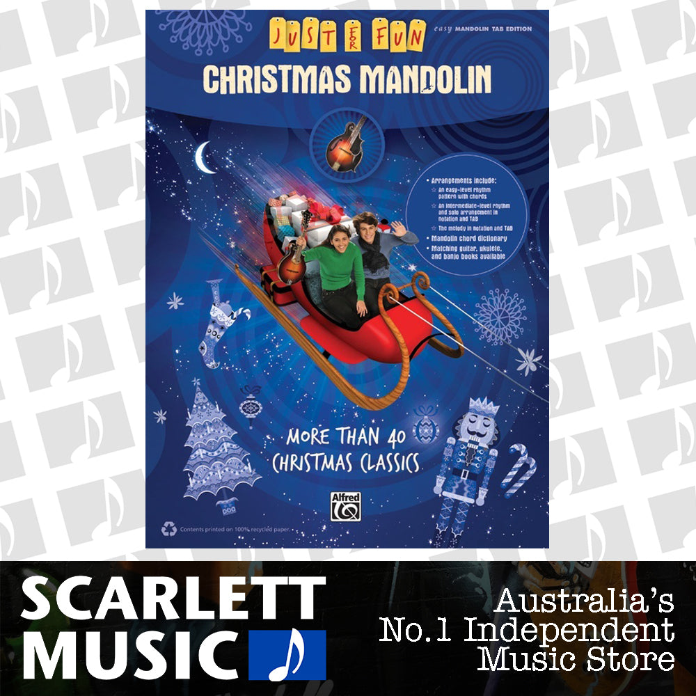 Just For Fun Christmas Mandolin — view 2