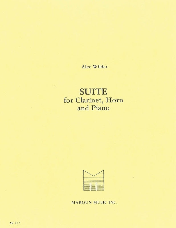 Suite For Clarinet Horn And Piano Set Cl Hn Pf (Music Score/Parts)