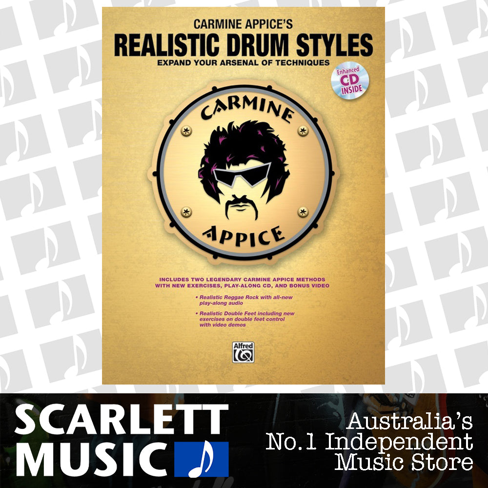 Realistic Drum Styles Book/CD In/Adv — view 2