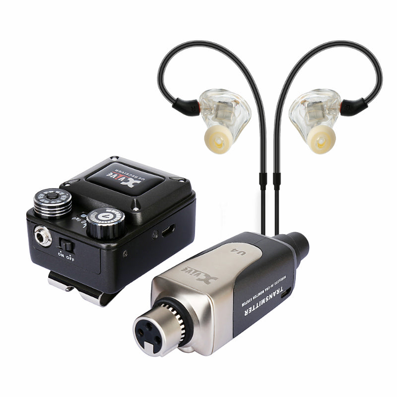 Xvive U4 Wireless In-Ear Monitor System with T9 Monitors — view 6