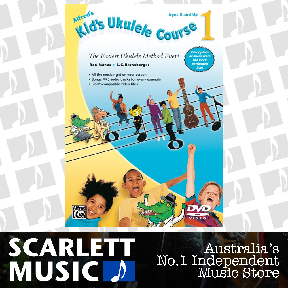 Alfreds Kids Ukulele Course 1 DVD — view 2