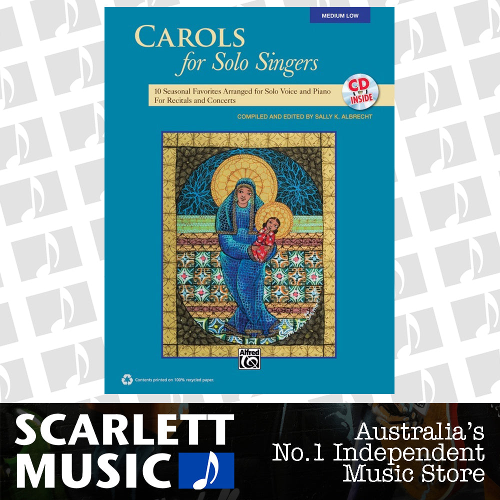 Carols For Solo Singers Med/Low Book/CD — view 2