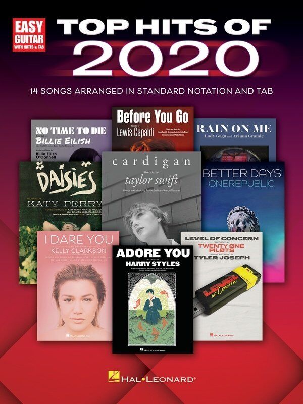 Top Hits of 2020 for Easy Guitar Notes & TAB