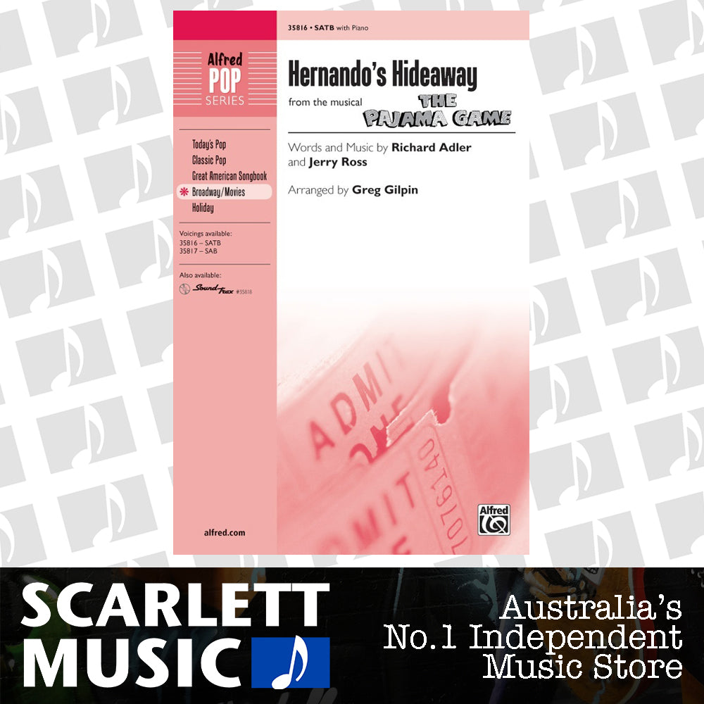 Hernandos Hideaway SATB — view 2