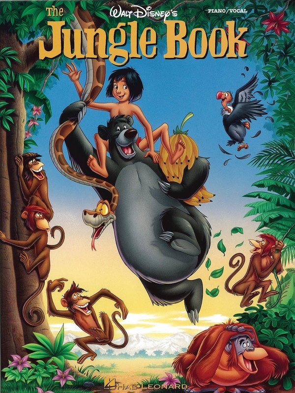 Jungle Book — Vocal Selections, Piano/Vocal/Guitar (Hal Leonard)
