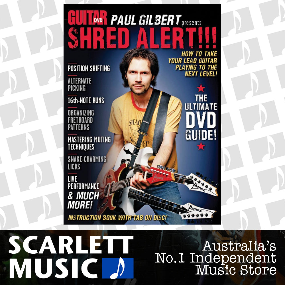 Paul Gilbert Presents Shred Alert DVD — view 2