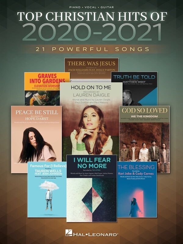 Top Christian Hits 2020-2021 Songbook for Piano, Vocal & Guitar - 20 Popular Songs