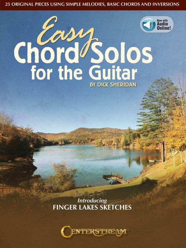 Easy Chord Solos For The Guitar Tab Book/Online Audio