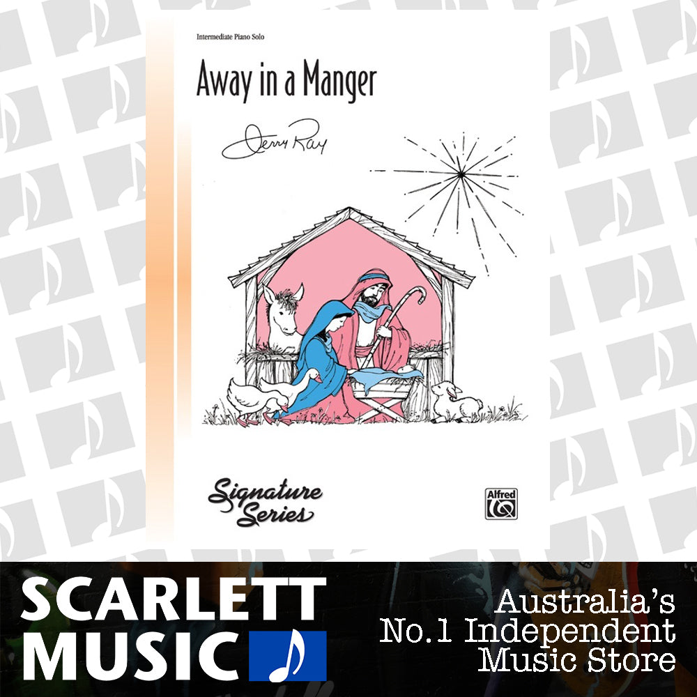 Away in a Manger Piano Sheet Music Level 4/5 — view 2
