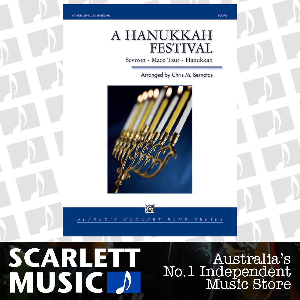 A Hanukkah Festival Concert Band Sheet Music Grade 3.5 — view 2