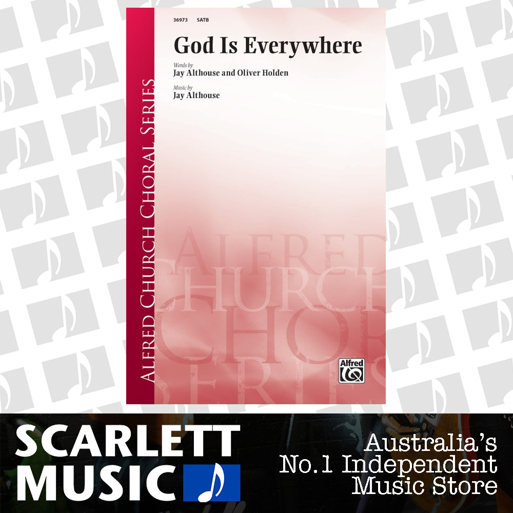God Is Everywhere SATB — view 2