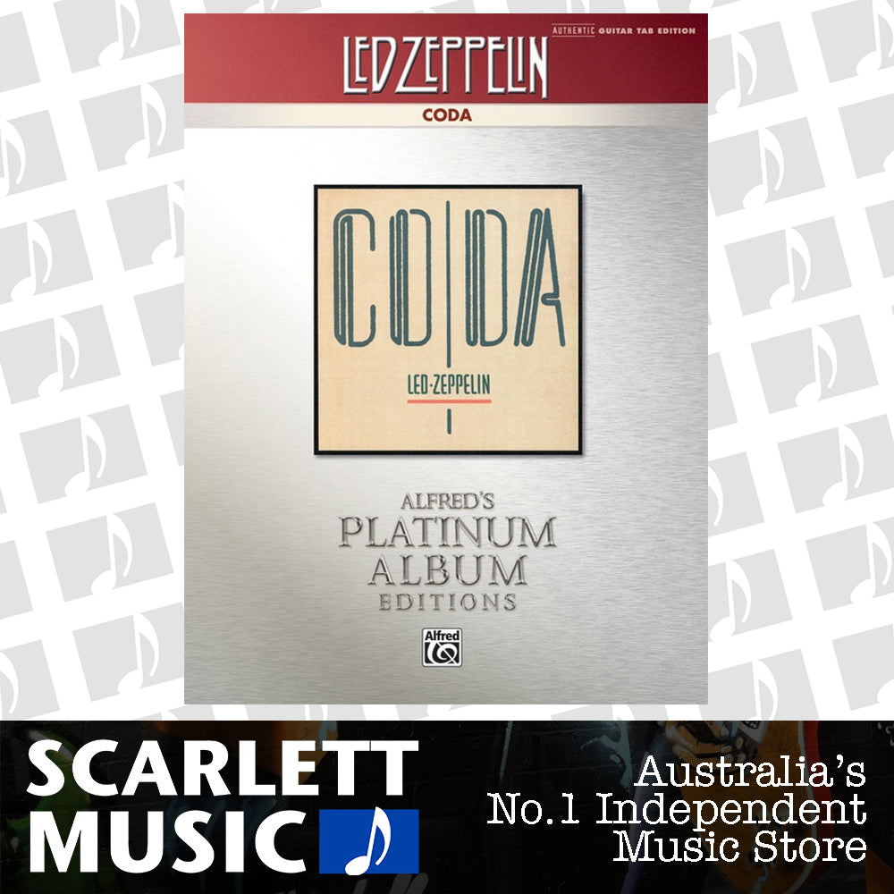 Led Zeppelin Coda Platinum Guitar — view 2
