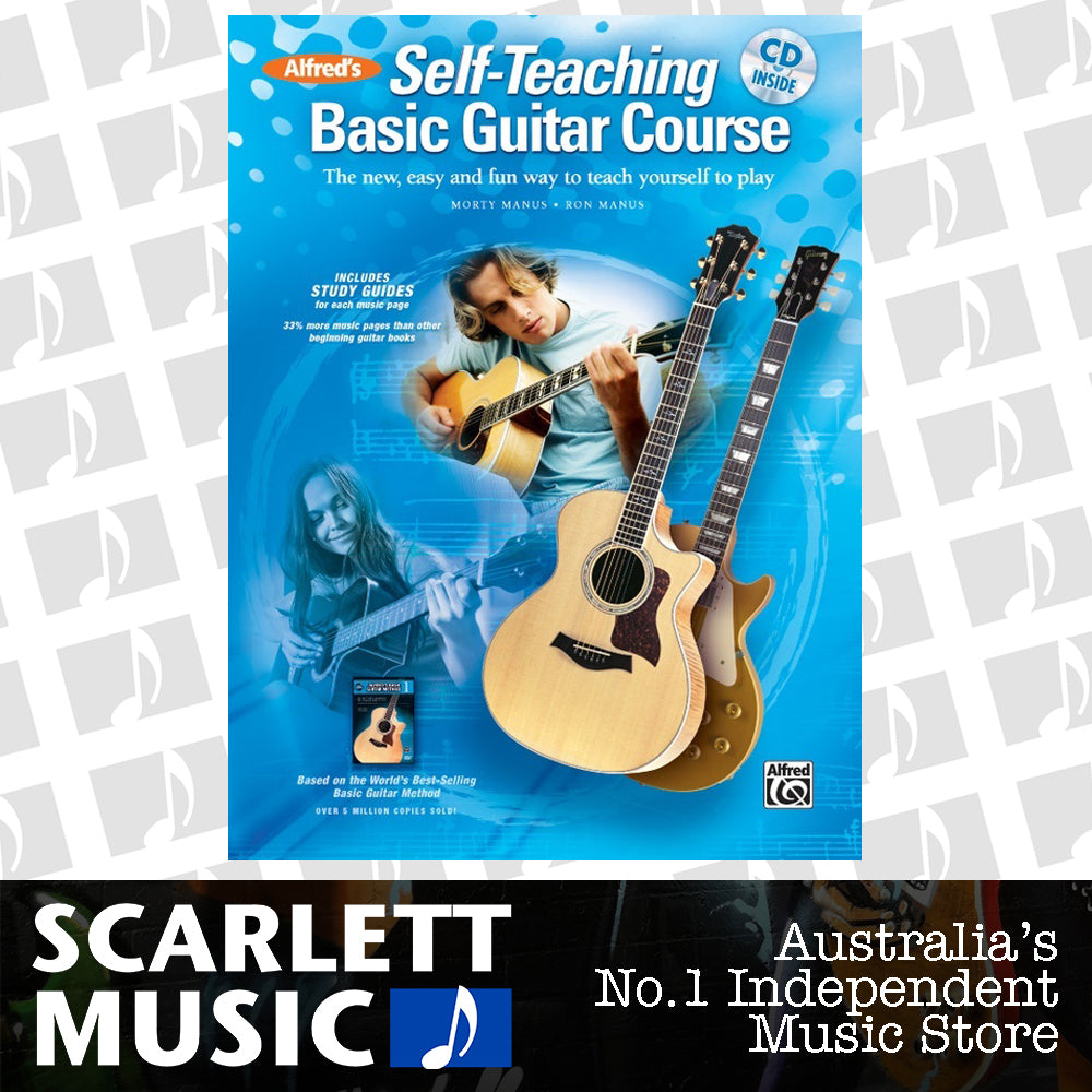 Alfreds Self Teach Guitar Book/CD — view 2