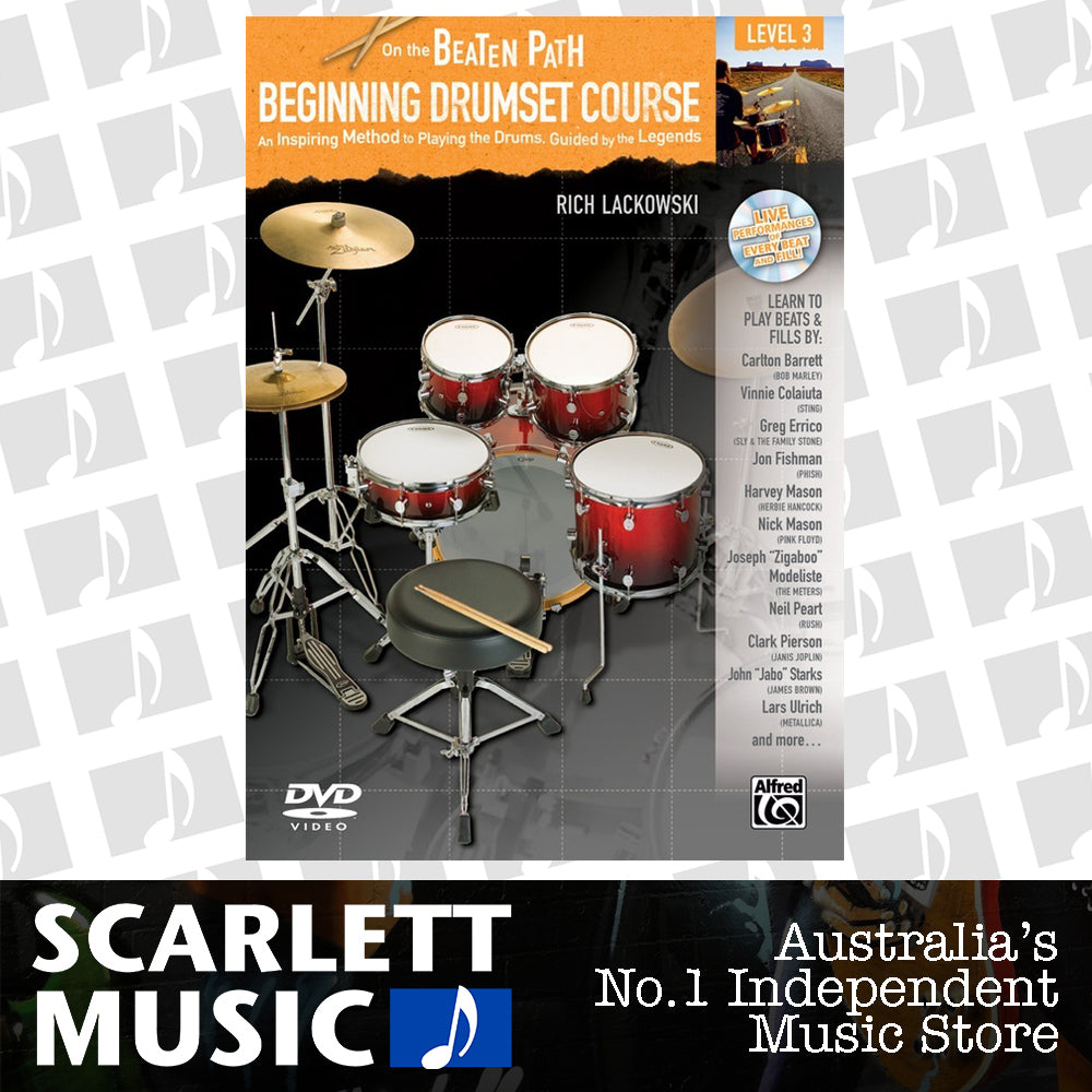 On The Beaten Path Drumset Course 3 Book/CD/DVD — view 2