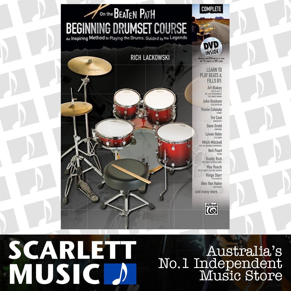 On The Beaten Path Drumset Complete Book/DVD — view 2