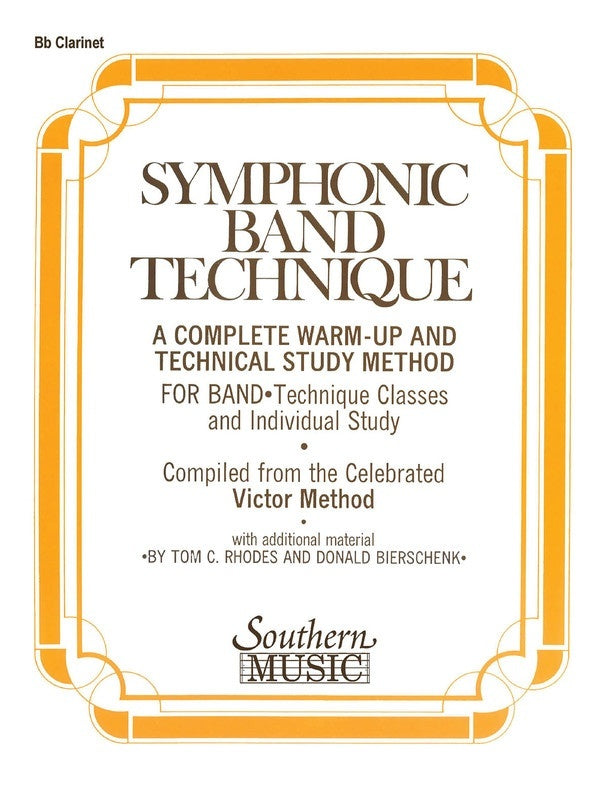 Symphonic Band Technique Clarinet (Softcover Book)