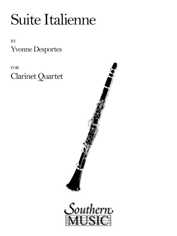 Suite Italienne B Flat Clarinet Quartet (Music Score/Parts)