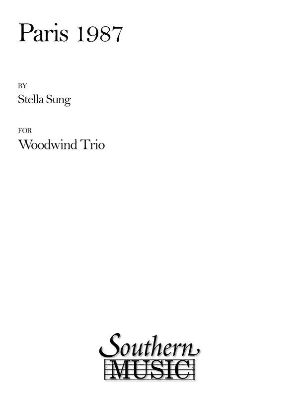 Paris 1987 Flute clarinet Bassoon (Music Score/Parts)