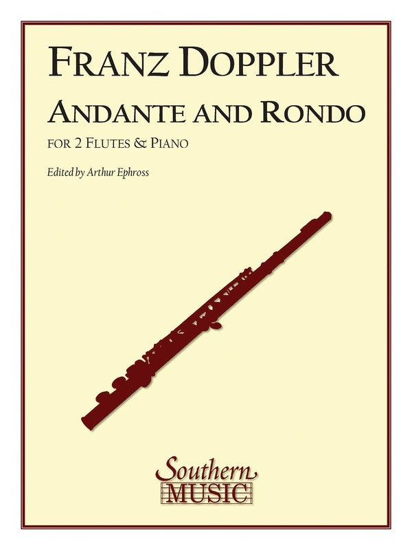 Andante And Rondo Op 25 2 Flute Piano (Softcover Book)