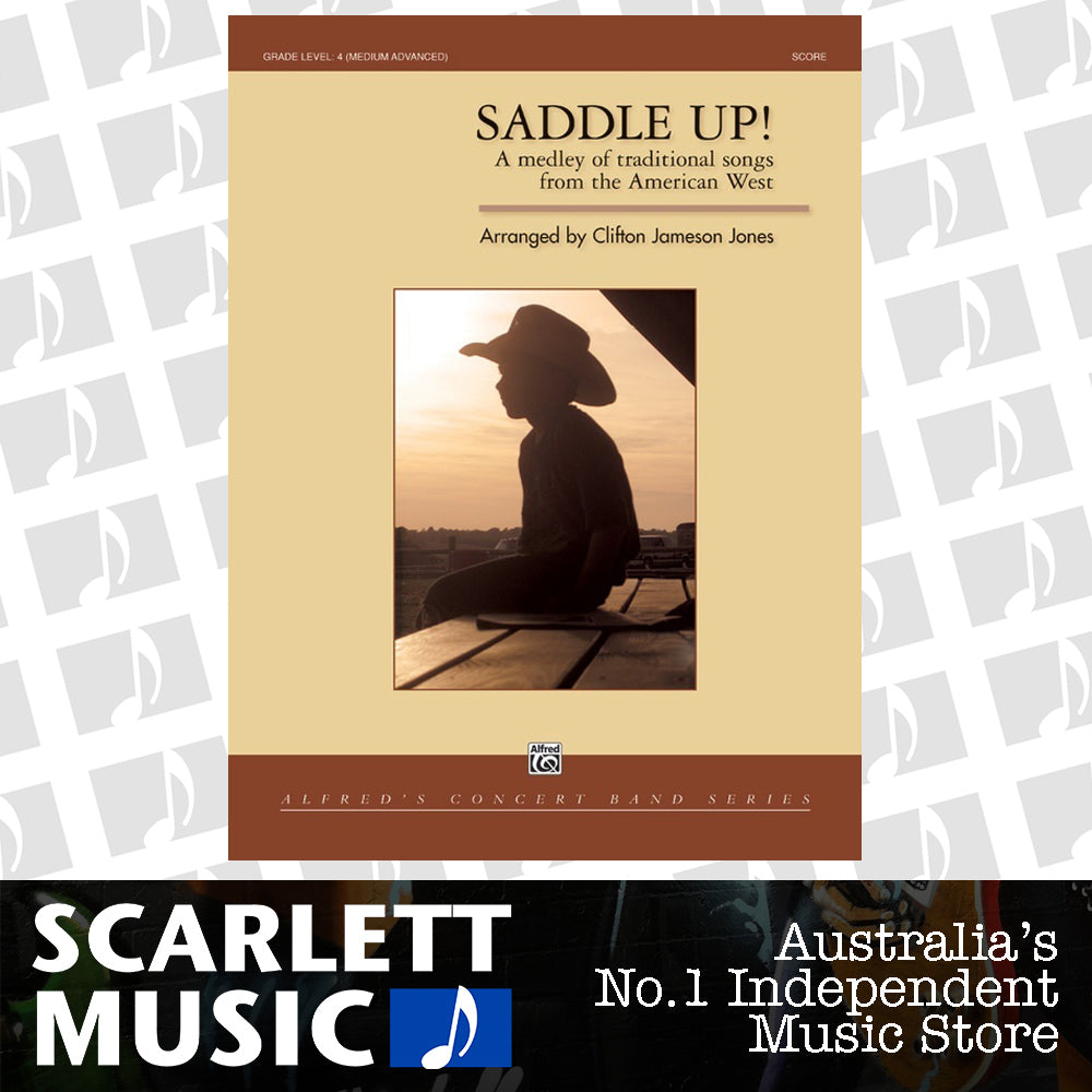 Saddle Up Concert Band Sheet Music Grade 4 — view 2