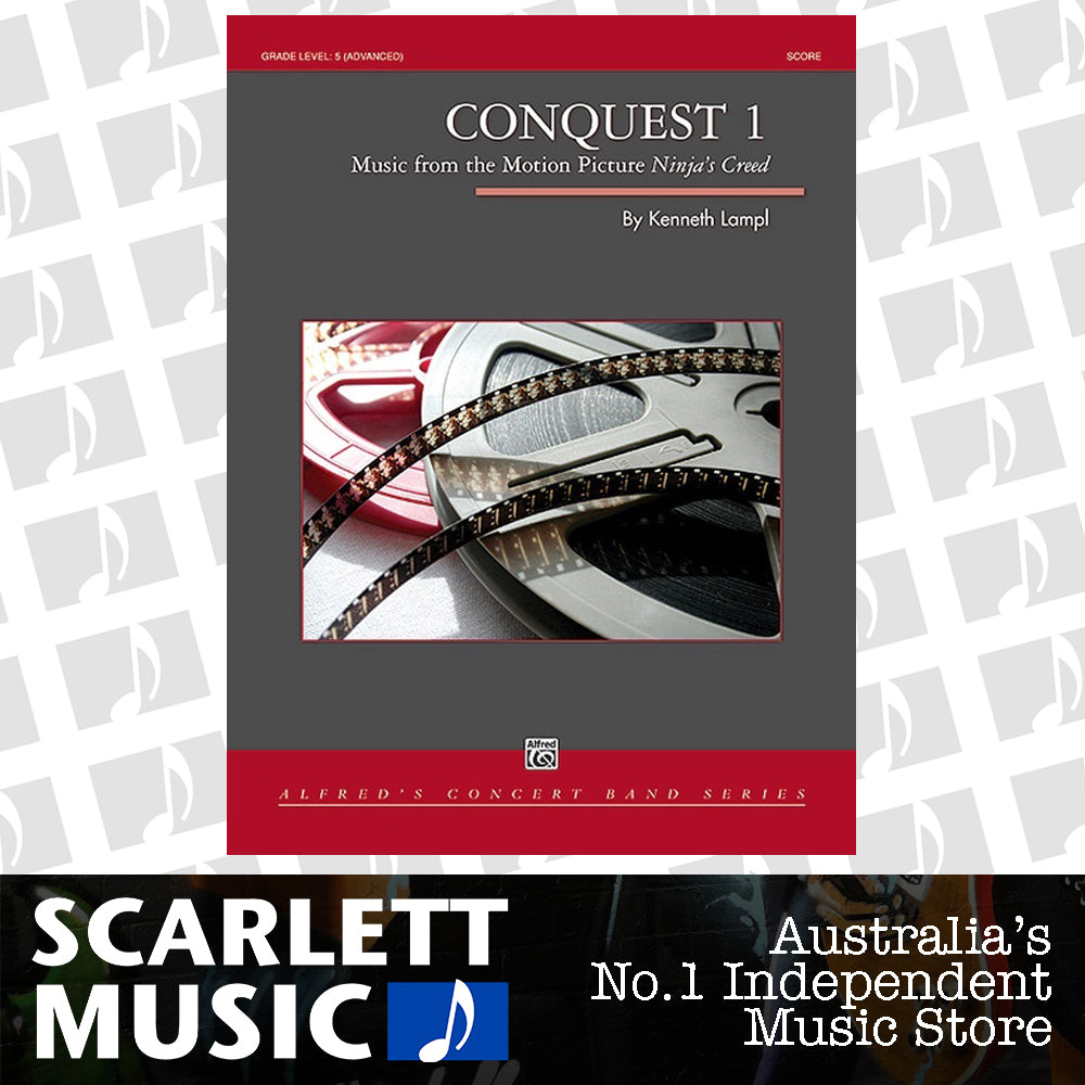 Conquest 1 From Ninjas Creed Concert Band Gr 5 — view 2