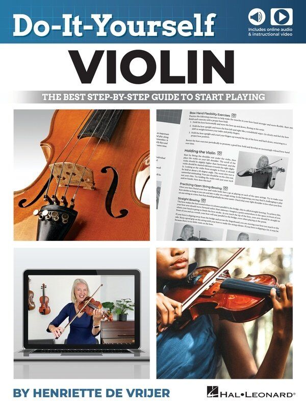 Do-It-Yourself Violin Book with Online Access and Video Instruction
