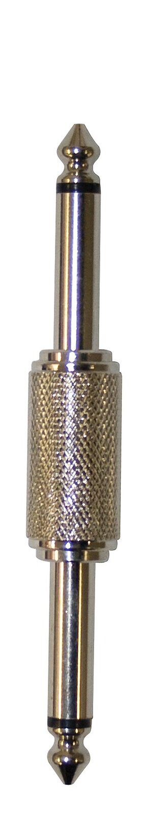 AMS 3795 Lead Coupler 6.3 Mono Male To Male Chrome