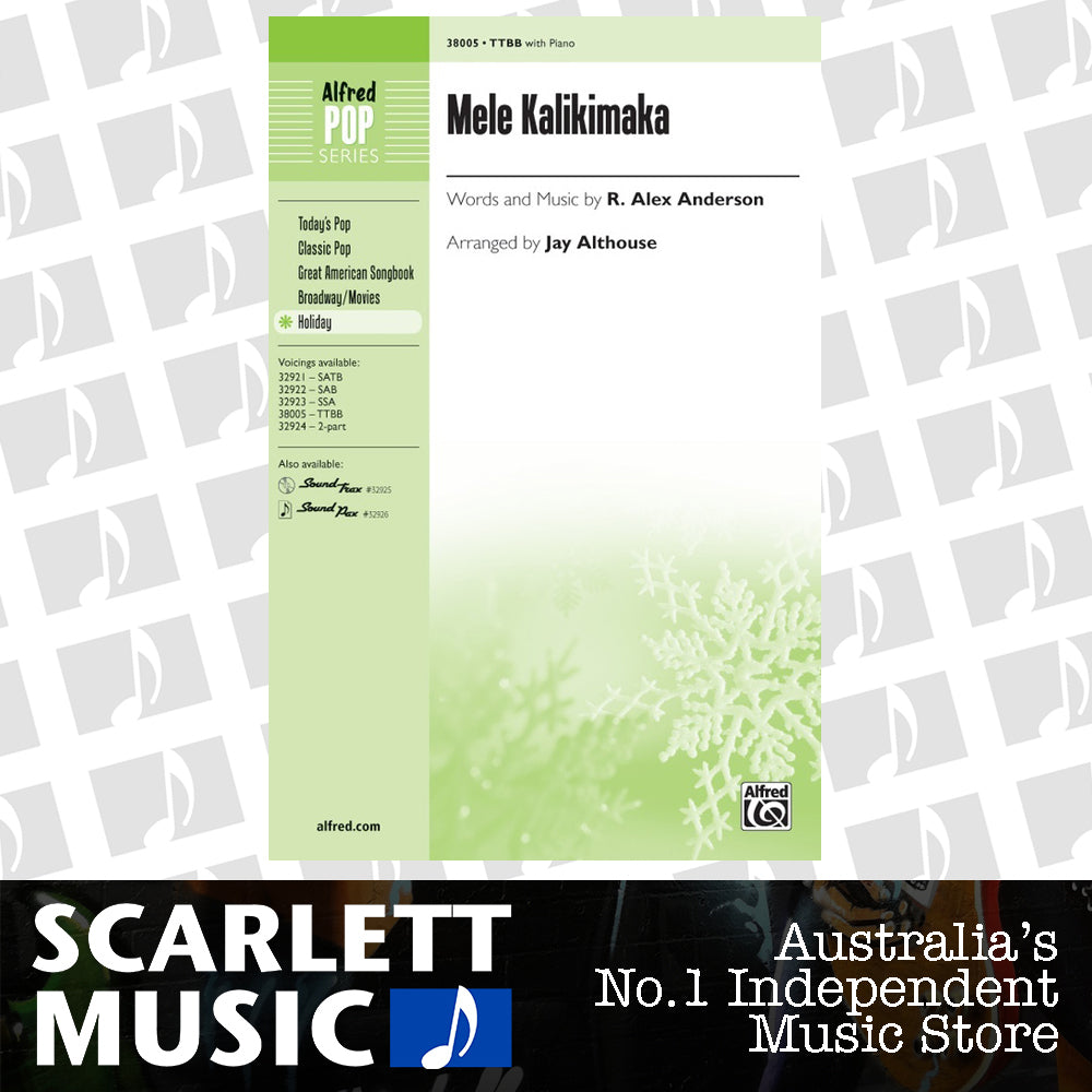 Mele Kalikimaka TTBB — view 2