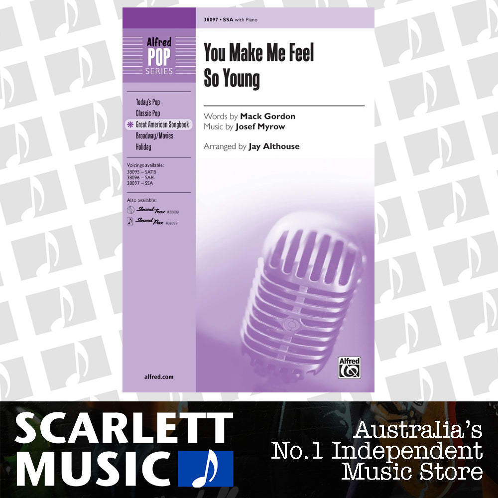 You Make Me Feel So Young SSA Choral Sheet Music — view 2