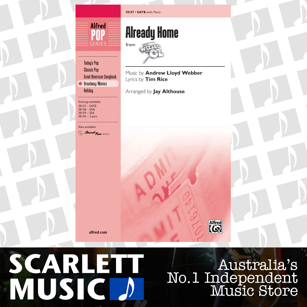 Already Home SATB Choral Sheet Music — view 2