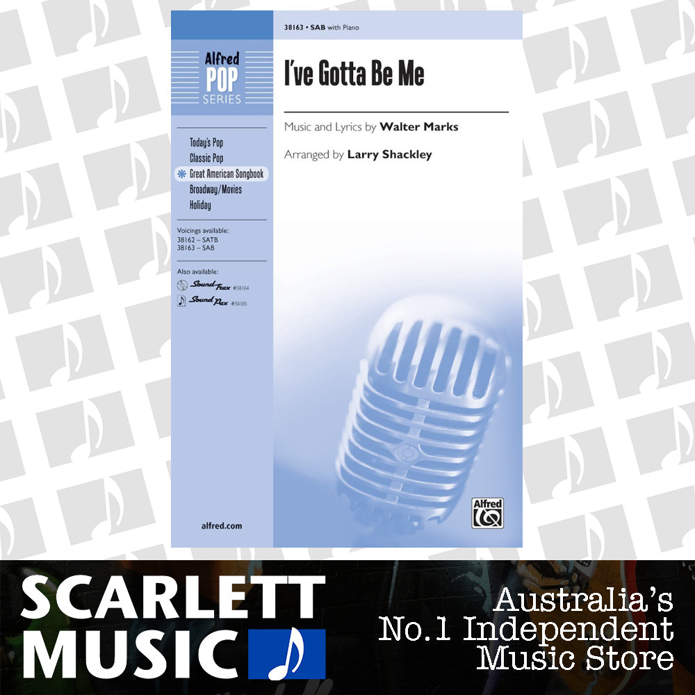 Ive Gotta Be Me SAB — view 2