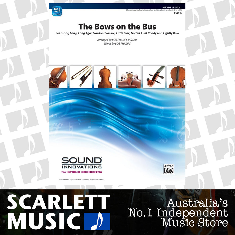Bows On The Bus String Orchestra Grade 1 Conductor Score — view 2