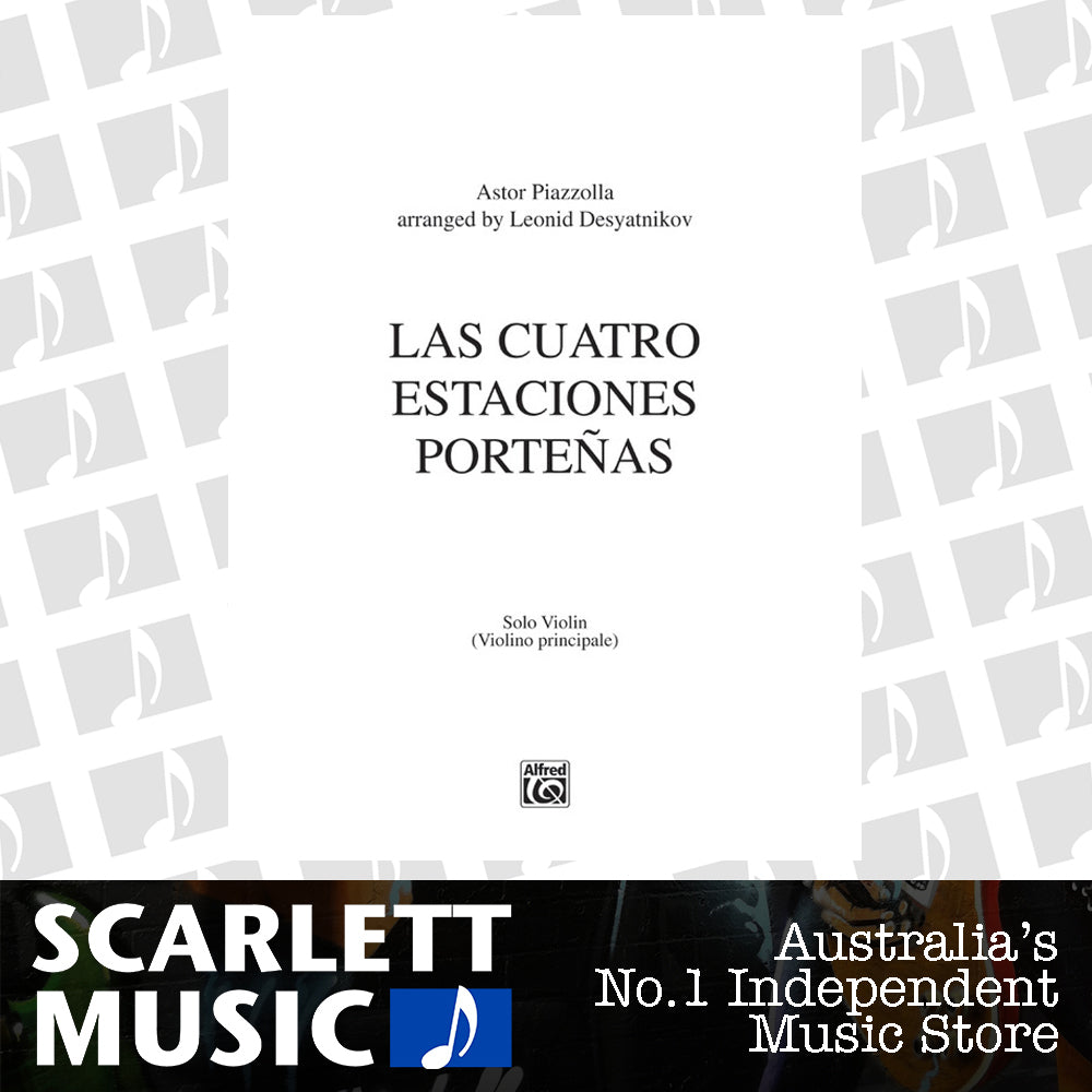 Las Cuatro Estaciones Portenas - Violin Part — view 2