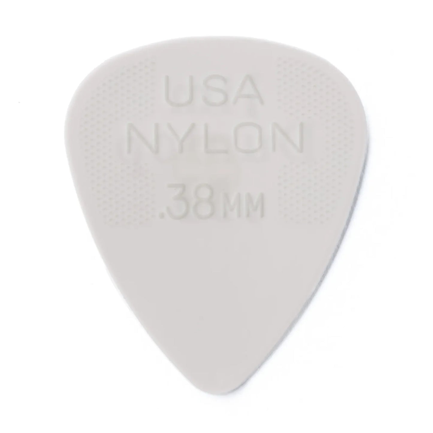 Jim Dunlop 0.38MM Grey Nylon Guitar Pick (Single)