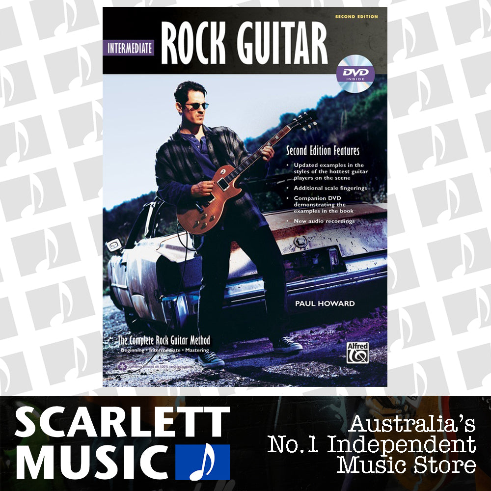 Intermediate Rock Guitar Book/DVD 2Ed — view 2
