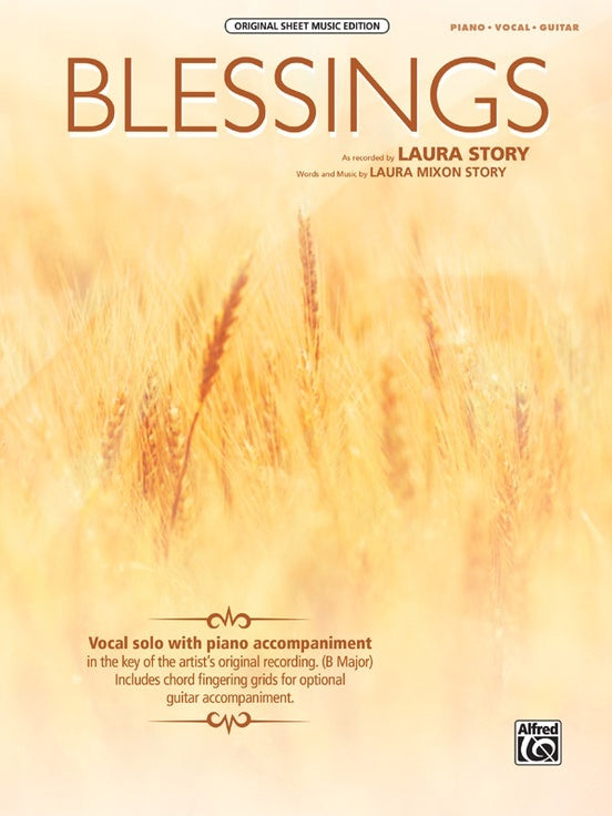 Blessings PVG Sheet Music