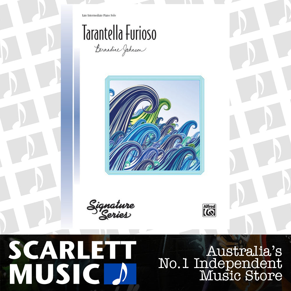Tarantell Furioso Piano Sheet Music — view 2