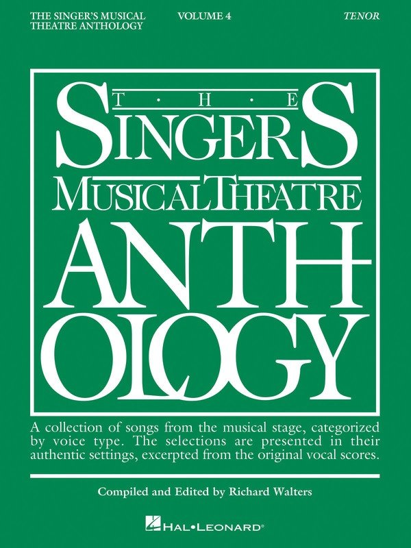 Singers Musical Theatre Anth V4 Tenor (Hal Leonard)