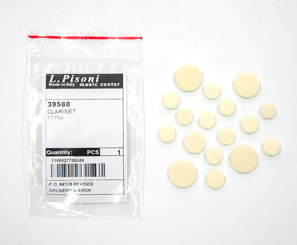 Clarinet Pad Set-L.Pisoni Italy CL/20