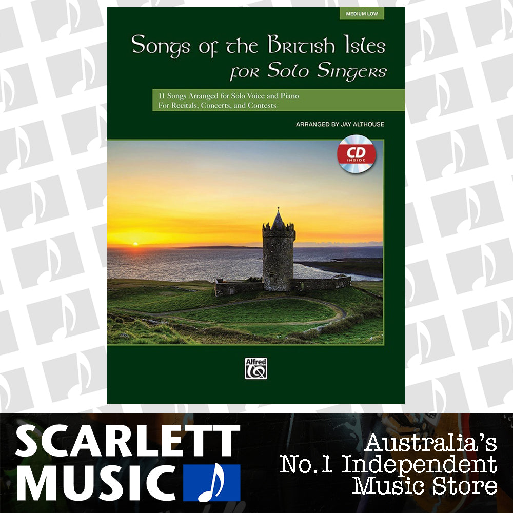 Songs of the British Isles Solo Medium/Low Vocal Sheet Music with CD — view 2