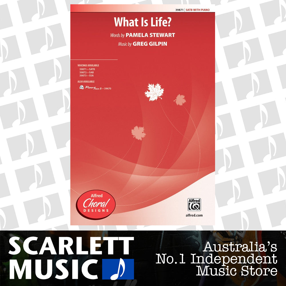 What Is Life? SATB Choral Sheet Music — view 2