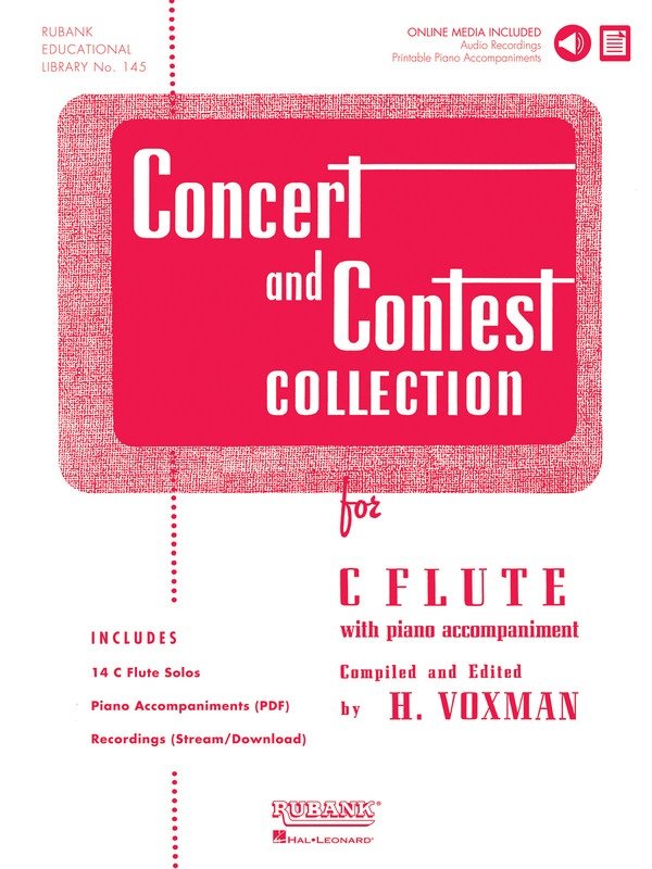 Concert And Contest Collection Flute Bk/Olm (Rubank Publications)