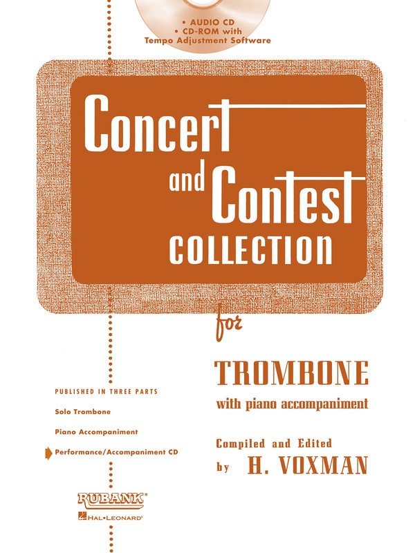 Concert and Contest Collection — Trombone, CD Only (Rubank Publications)